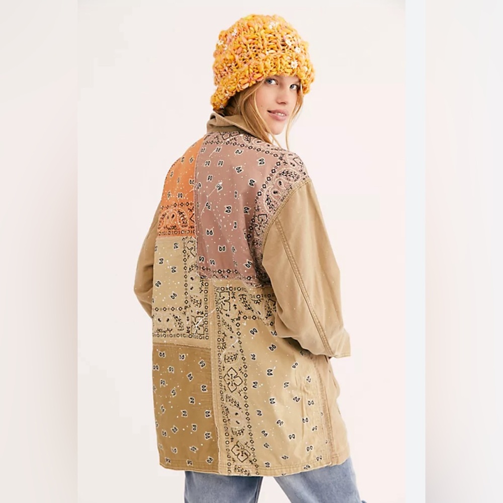 Free People Bandana Jacket